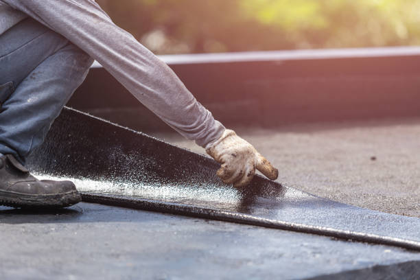 Professional Waterproofing technician working in Union City, MI
